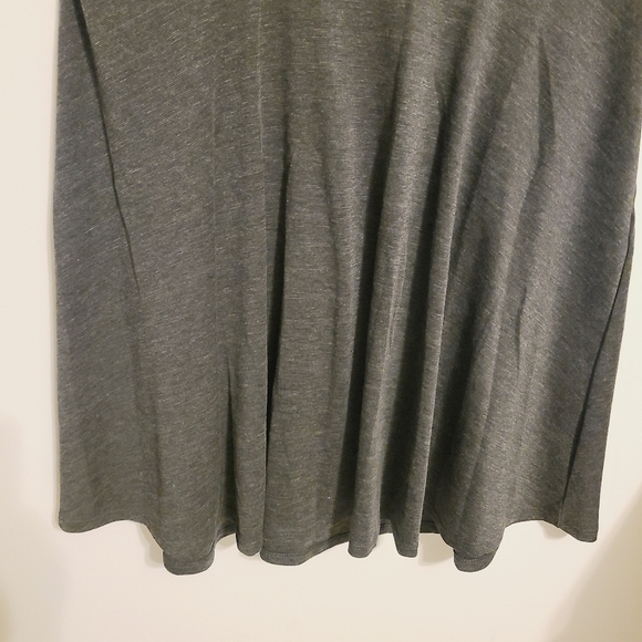 Modcloth Fervour | Women's Gray Sleeveless Dress With Cowl Neckline (Size 2X) - Picture 8 of 11